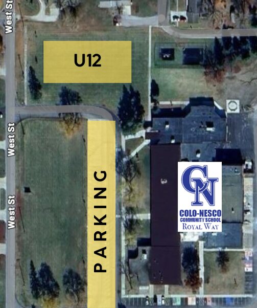 U12 Parking Map